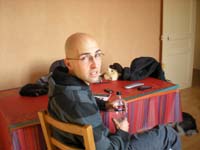 Denis avant la course