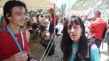 En compagnie de Sandra Vauzelle