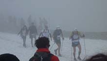 En haut du glacier